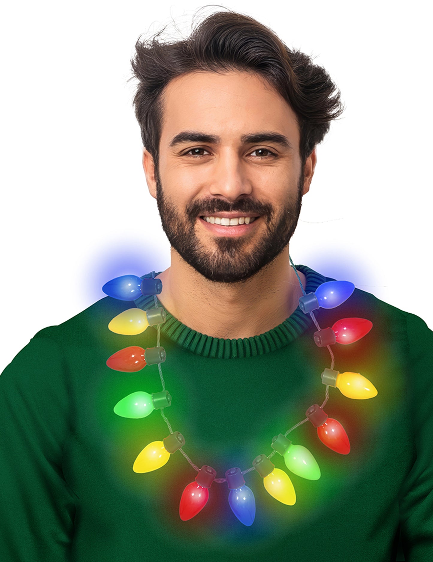 Collier guirlande de Noël lumineuse