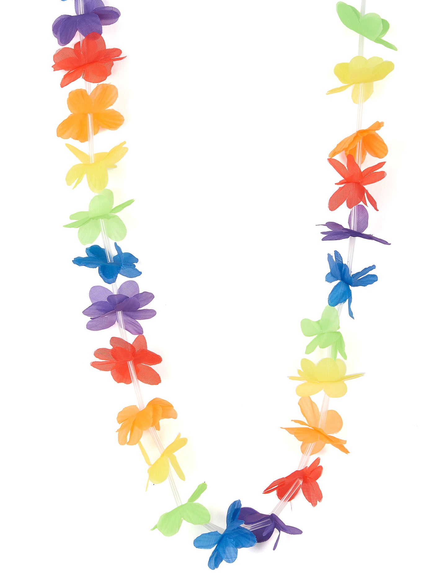 Colier din Hawaii multicolorat