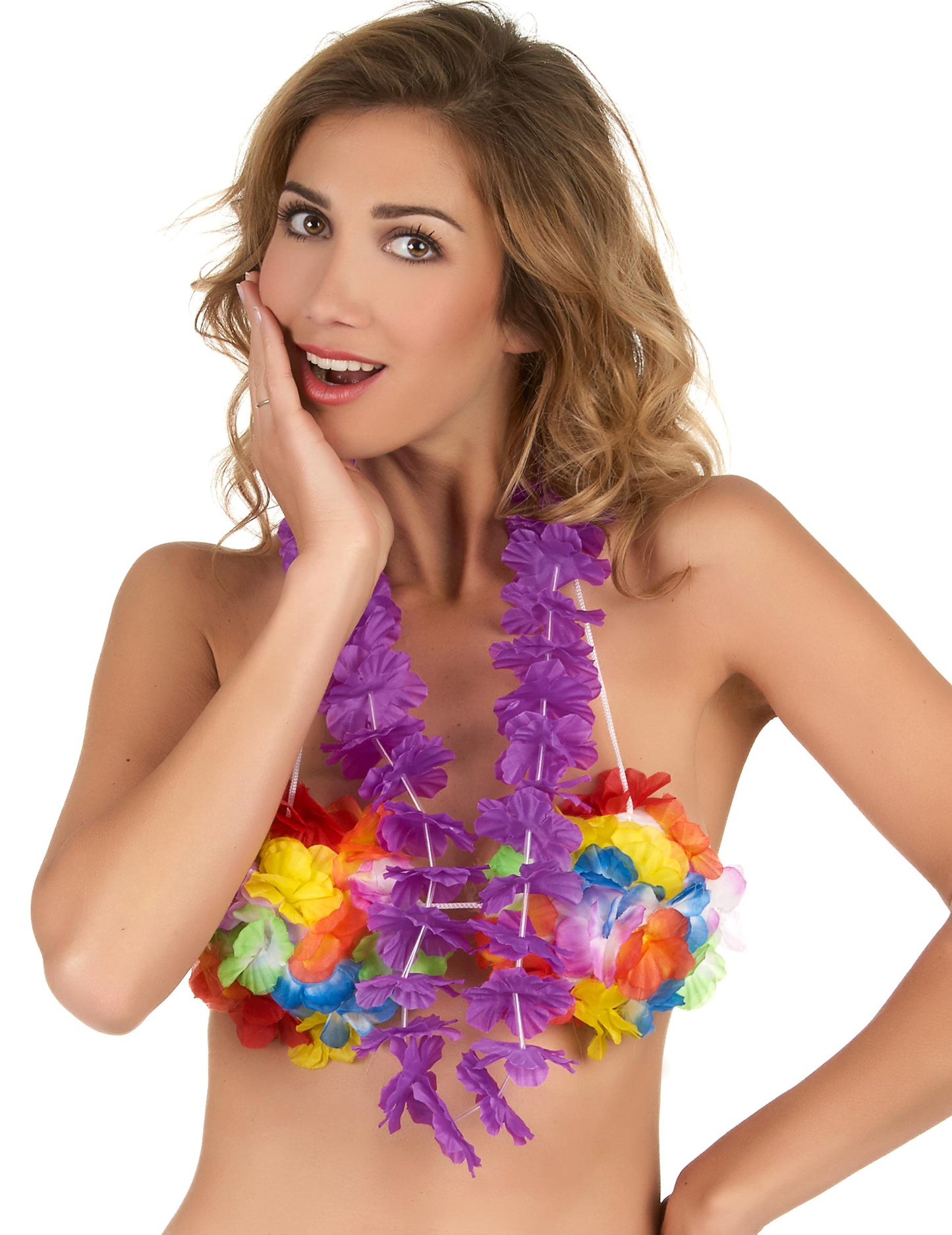 Colier purpuriu din Hawaii