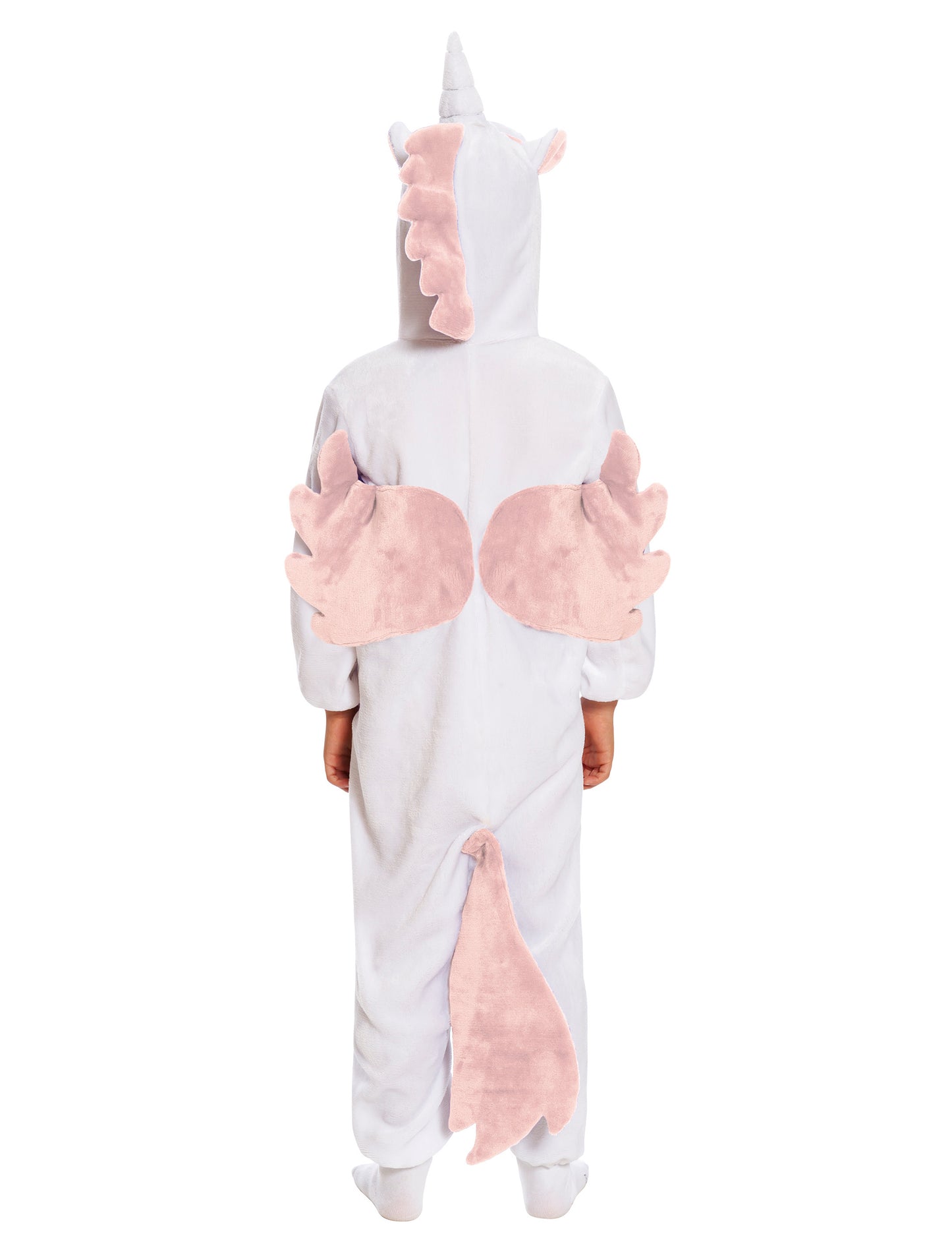 Unicorn alb și combinație roz