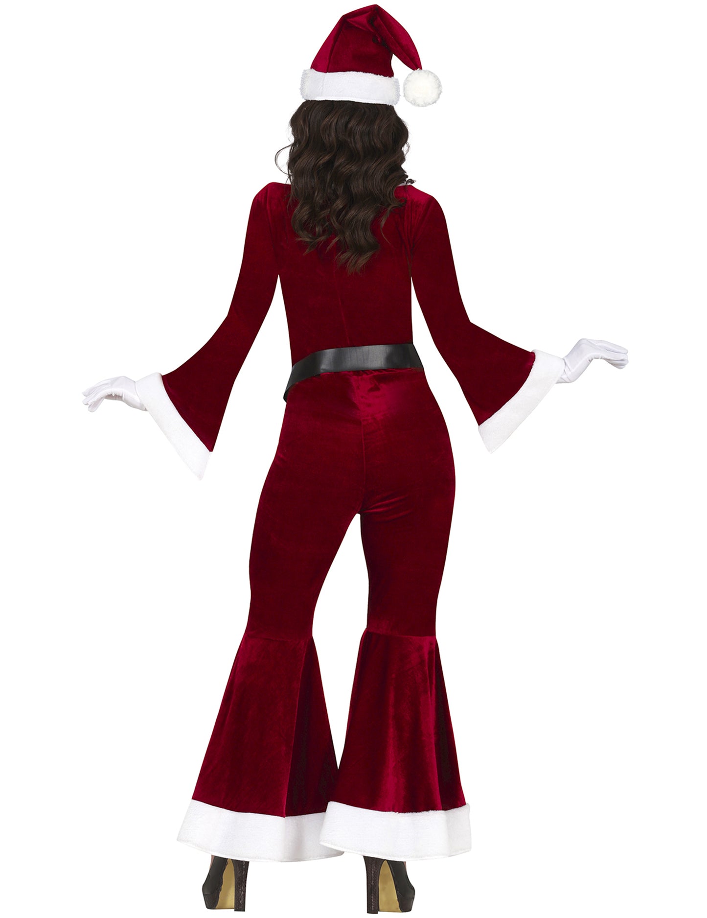 Salopeta de dama din catifea Mother Christmas