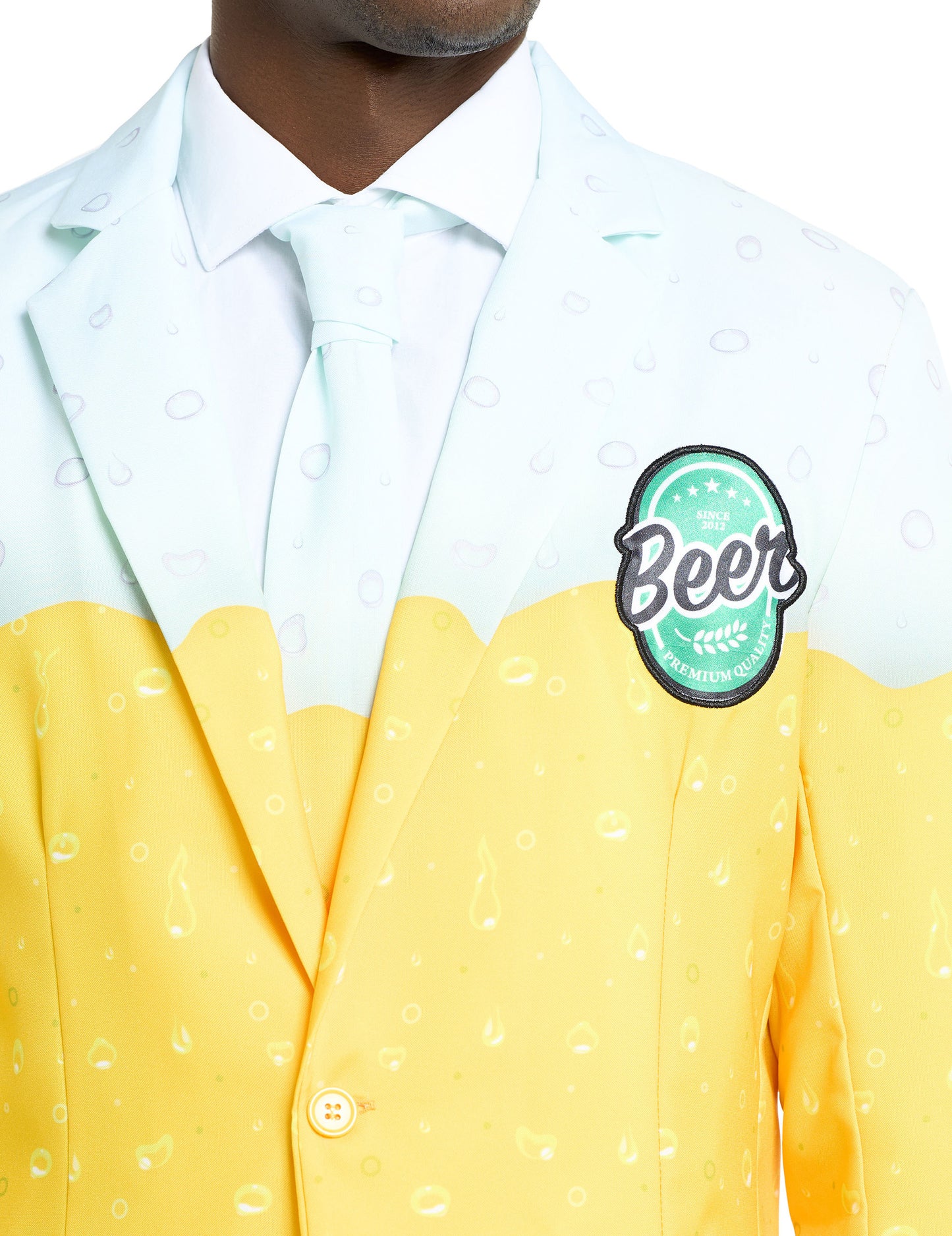 Costum, domnul galben bere a urmat adulții