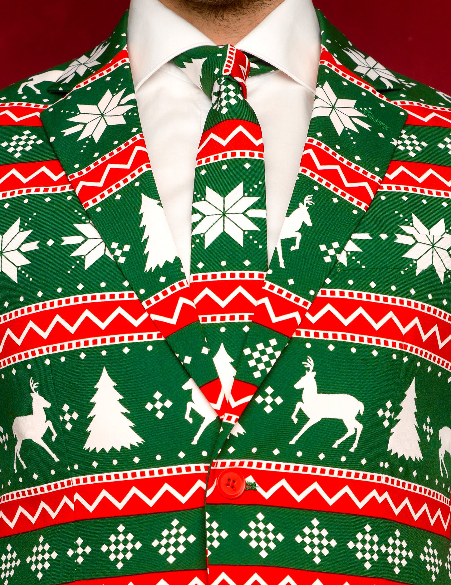 Costum Domnul Festiv Green Man s -a opus