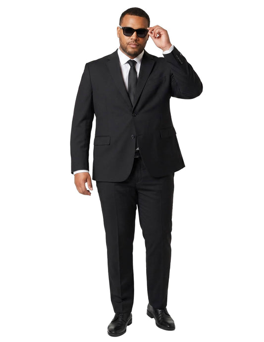 Costum negru Suitmeister™ Mr. Solid pentru bărbați