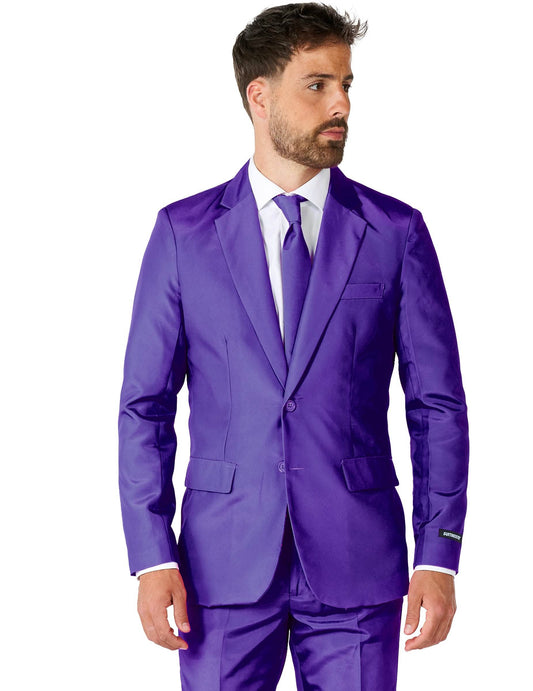 Costum Mr. Solid violet pentru bărbați Suitmeister™