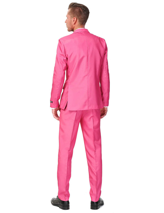 Costum Mr. Solid roz pentru bărbați Suitmeister™