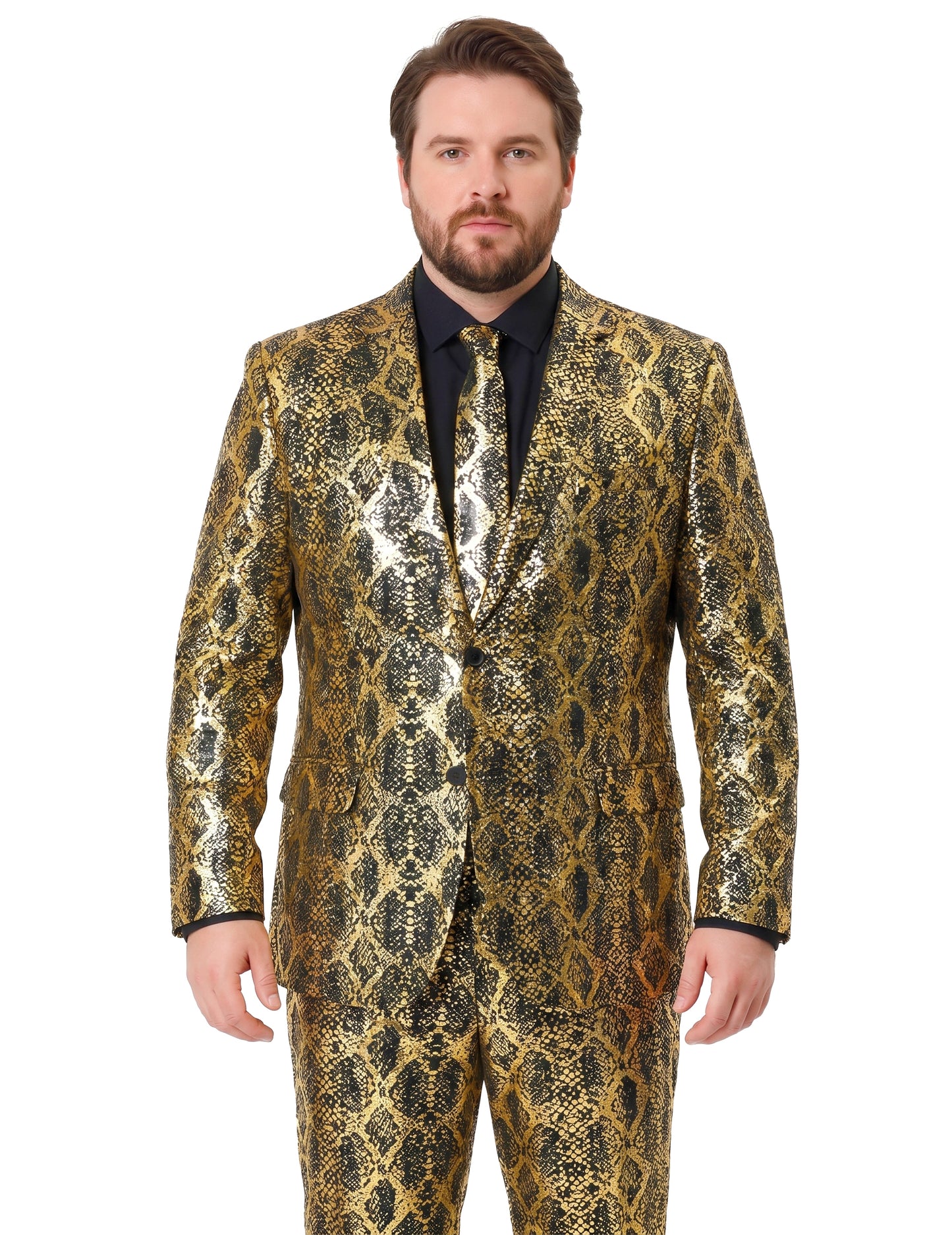 Costum de șarpe strălucitor pentru adult Opposuits™