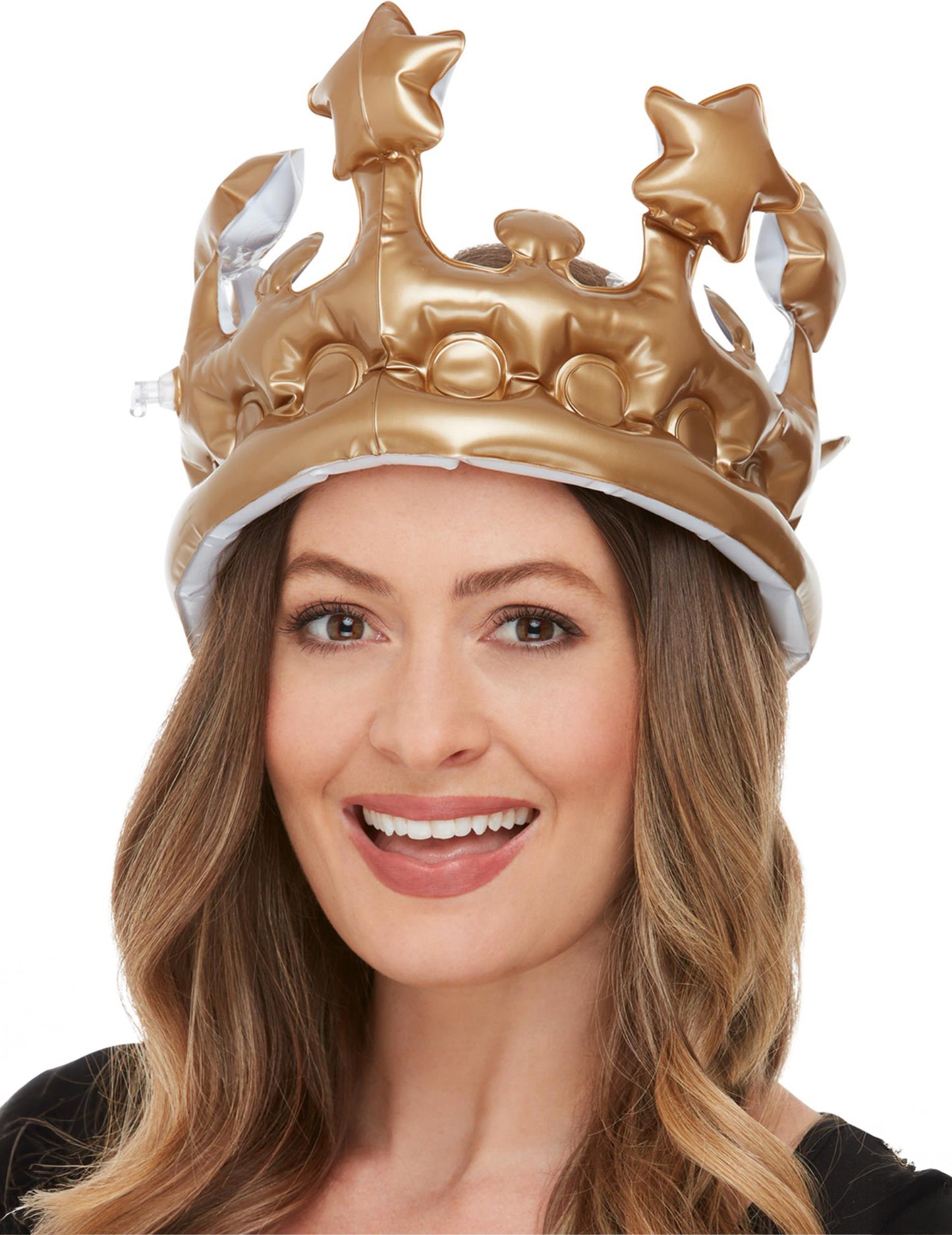 Coroana rege gonflabilă din aur