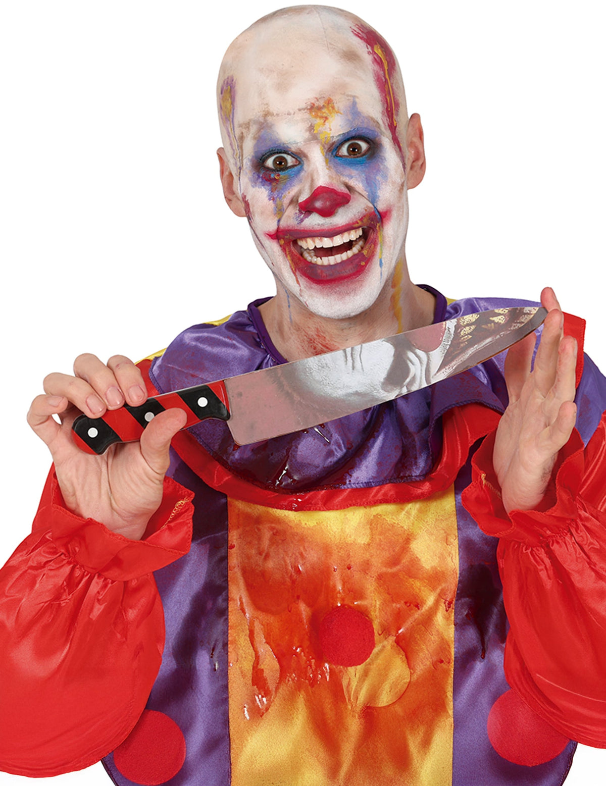 Mise en situation du couteau de clown tueur