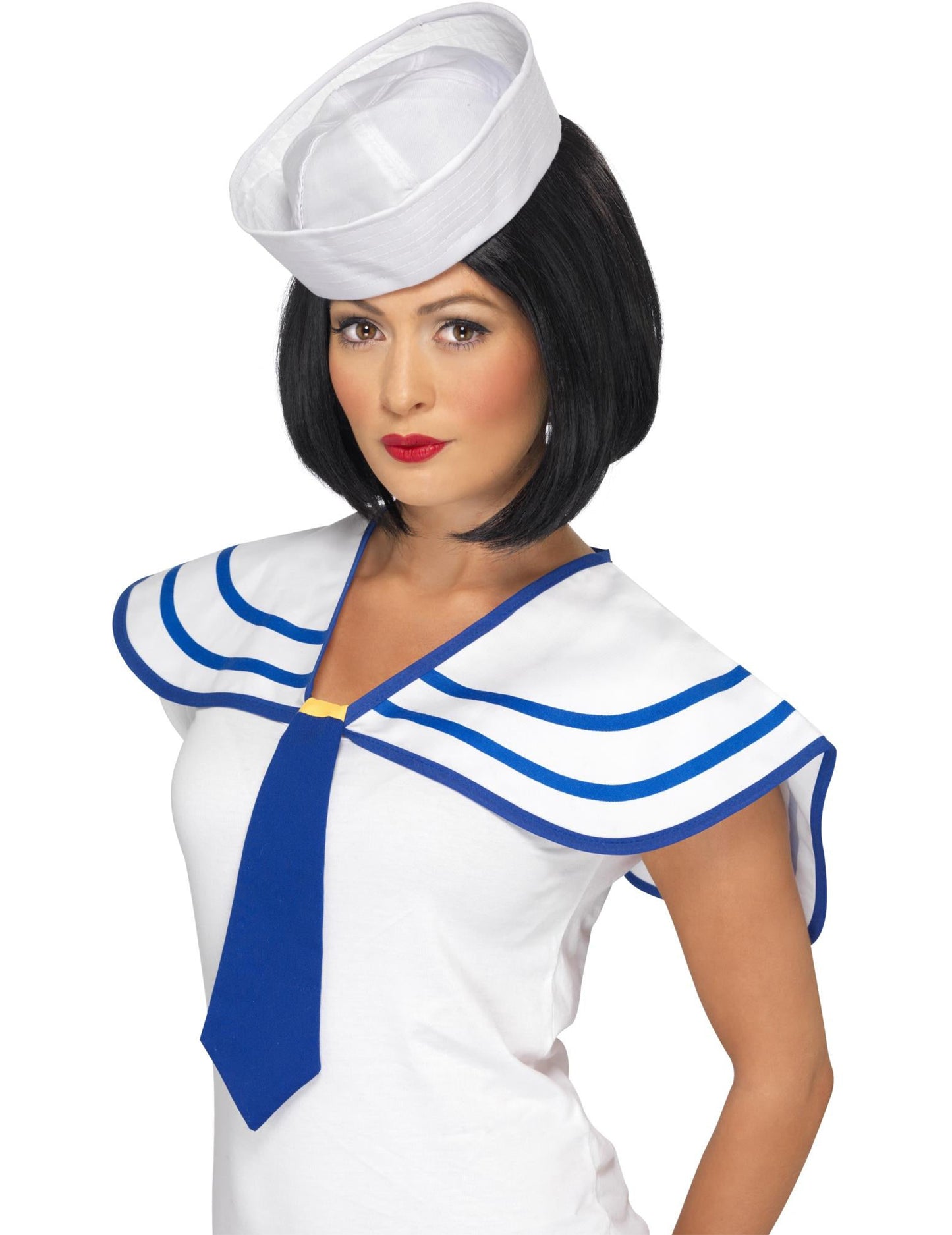 Cravată și guler pentru un marinar pentru adulți
