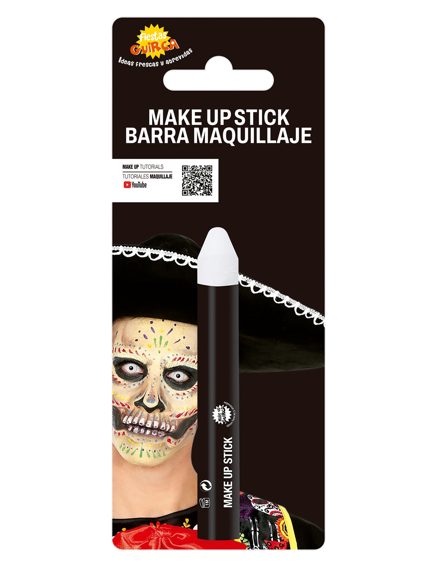 10g creion de machiaj alb