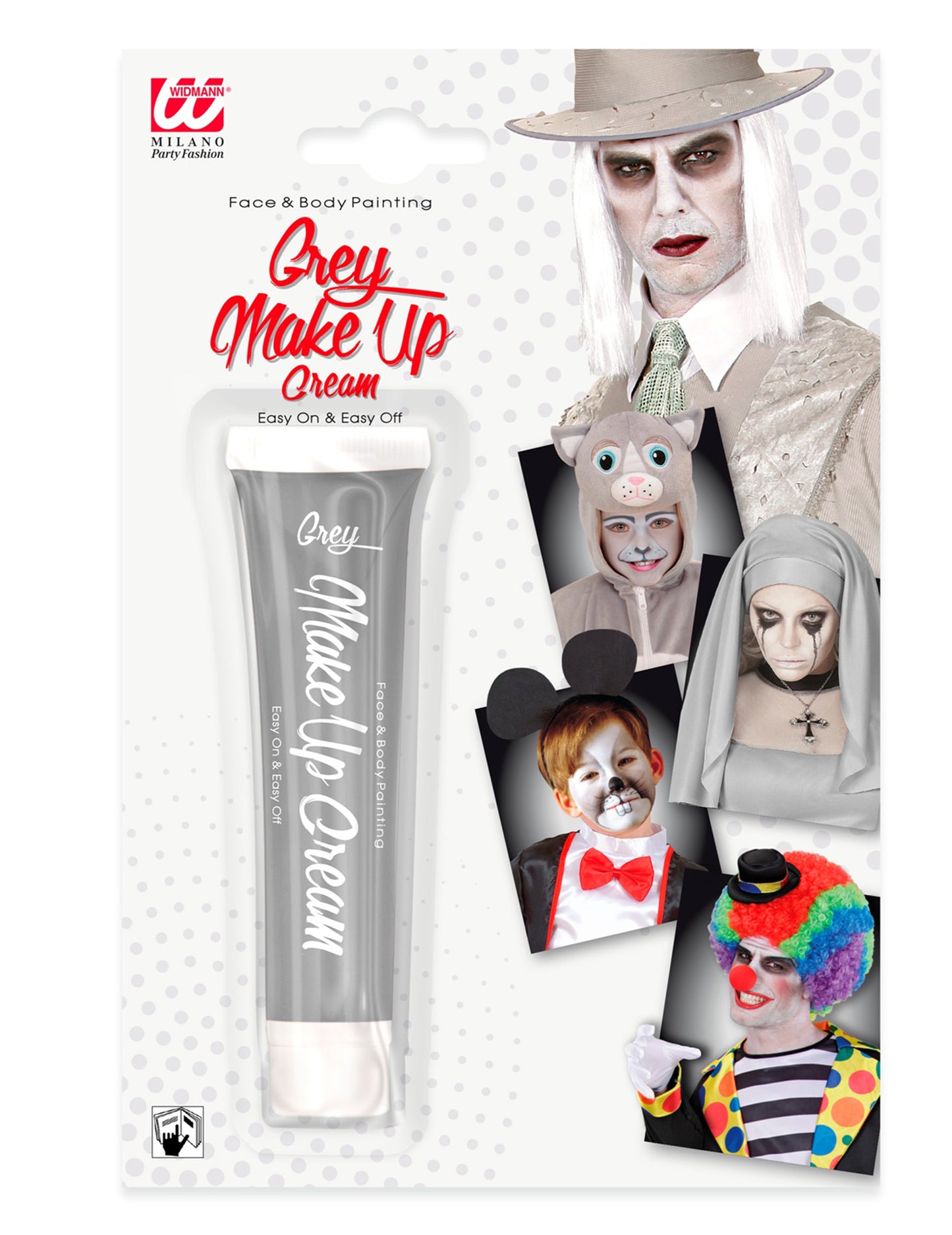 Cremă de aprindere gri 28 ml Halloween