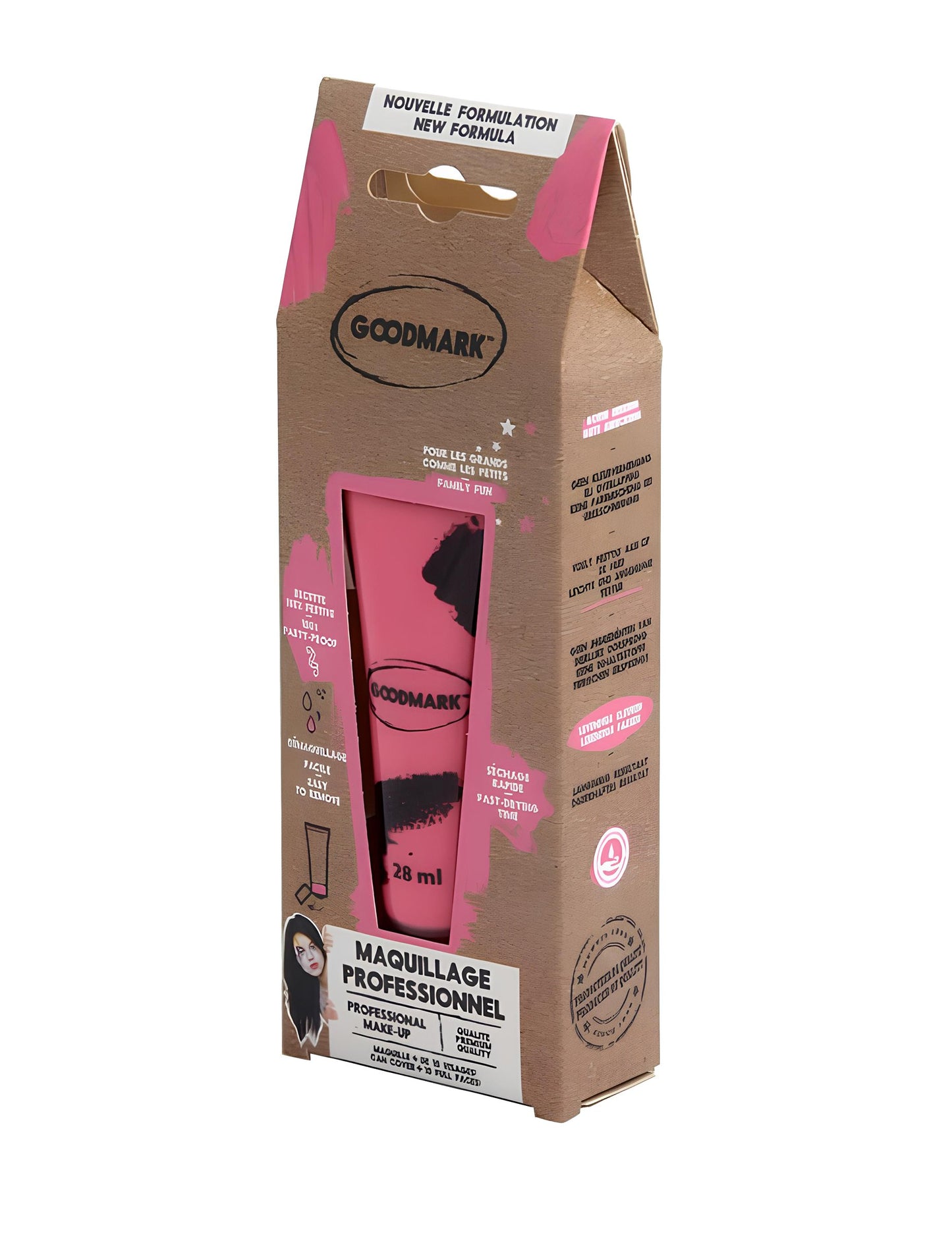 Cremă profesională de machiaj cu apă 28 ml