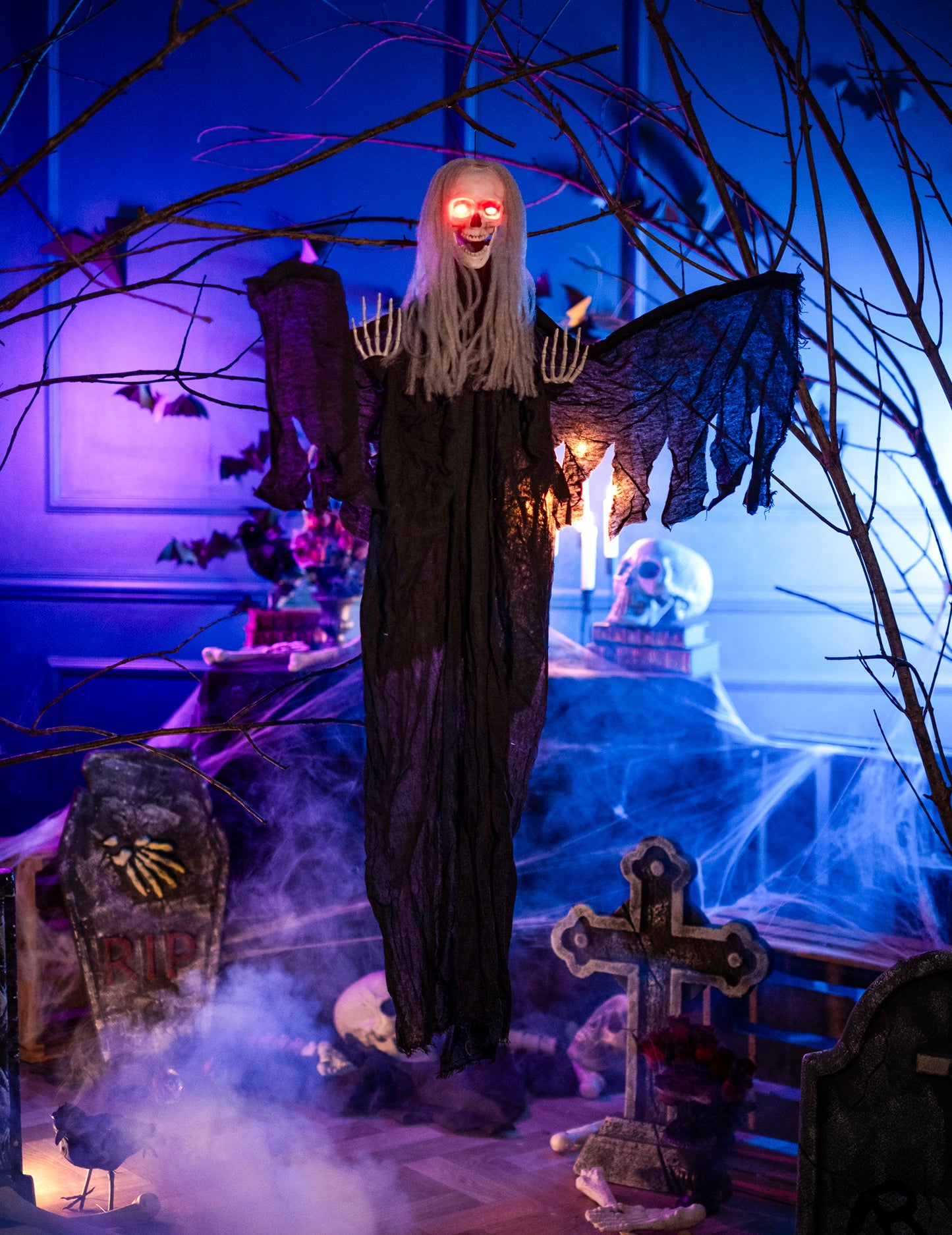 Decorare pentru a atârna Black Angel of Bright Death 110 cm