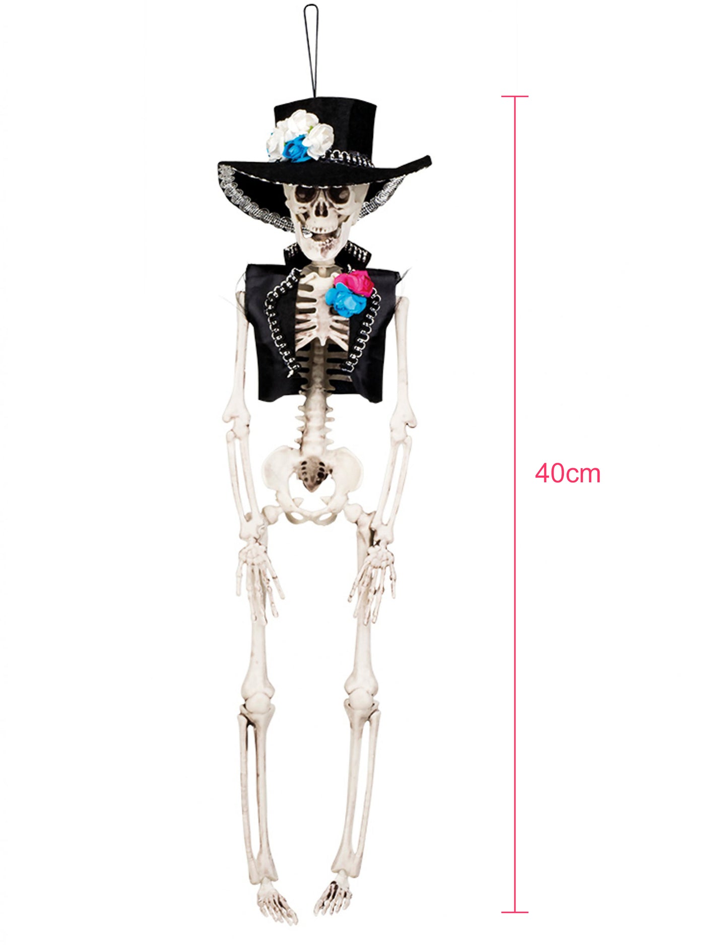 Mexican căsătorit decorare agățată 40 cm dia de los muertos