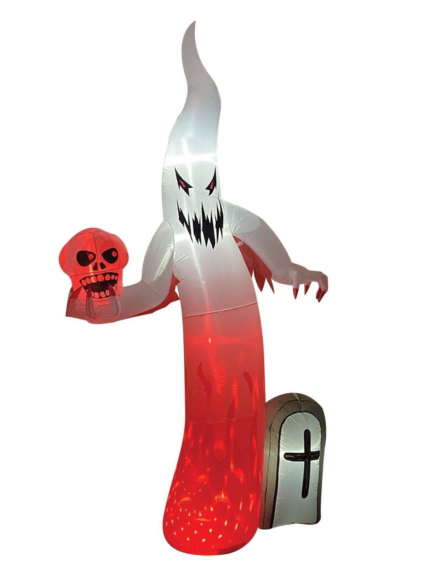 Luminous Ghost Gonflabil Decorația 270 cm