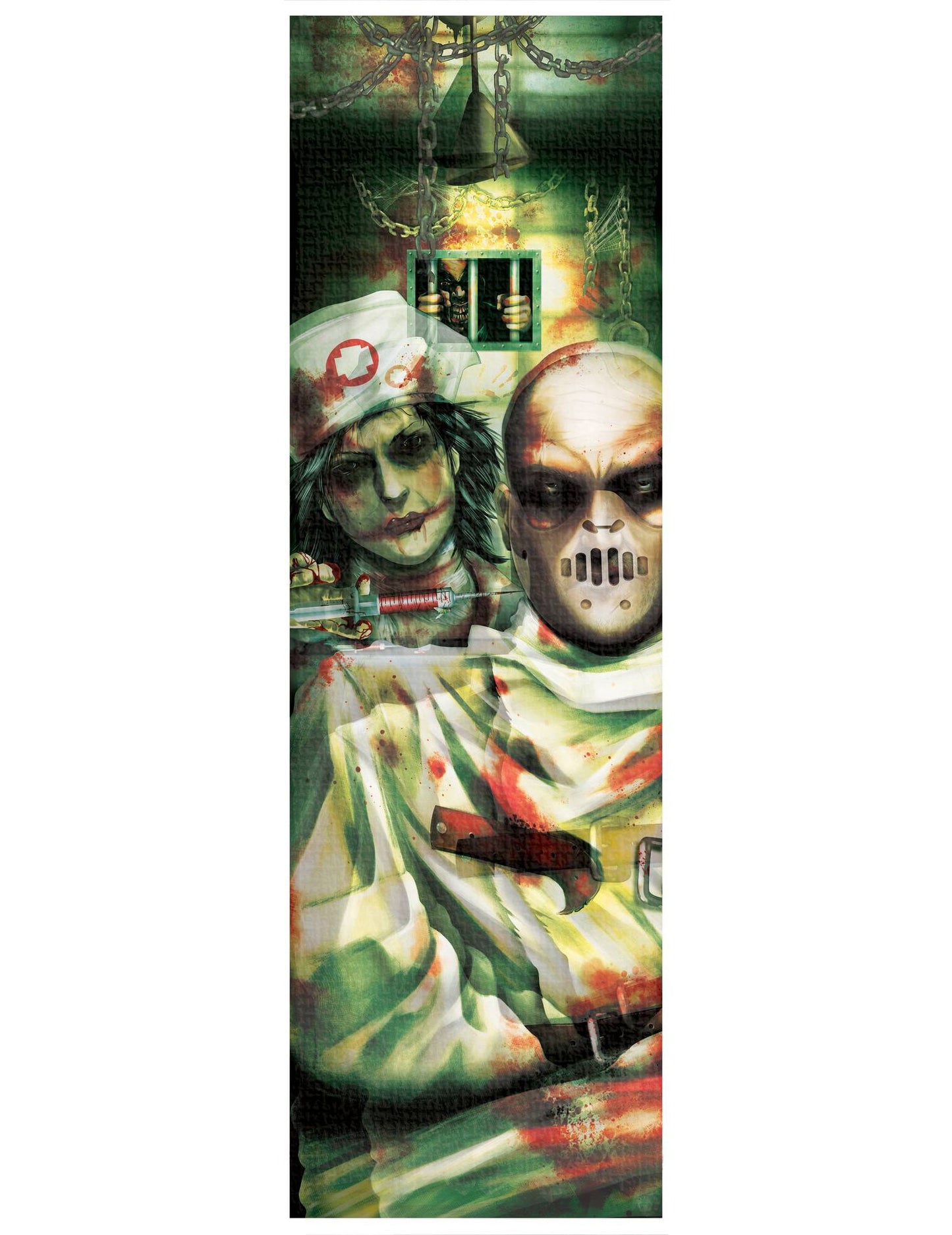 Decorarea peretelui asistentului zombie