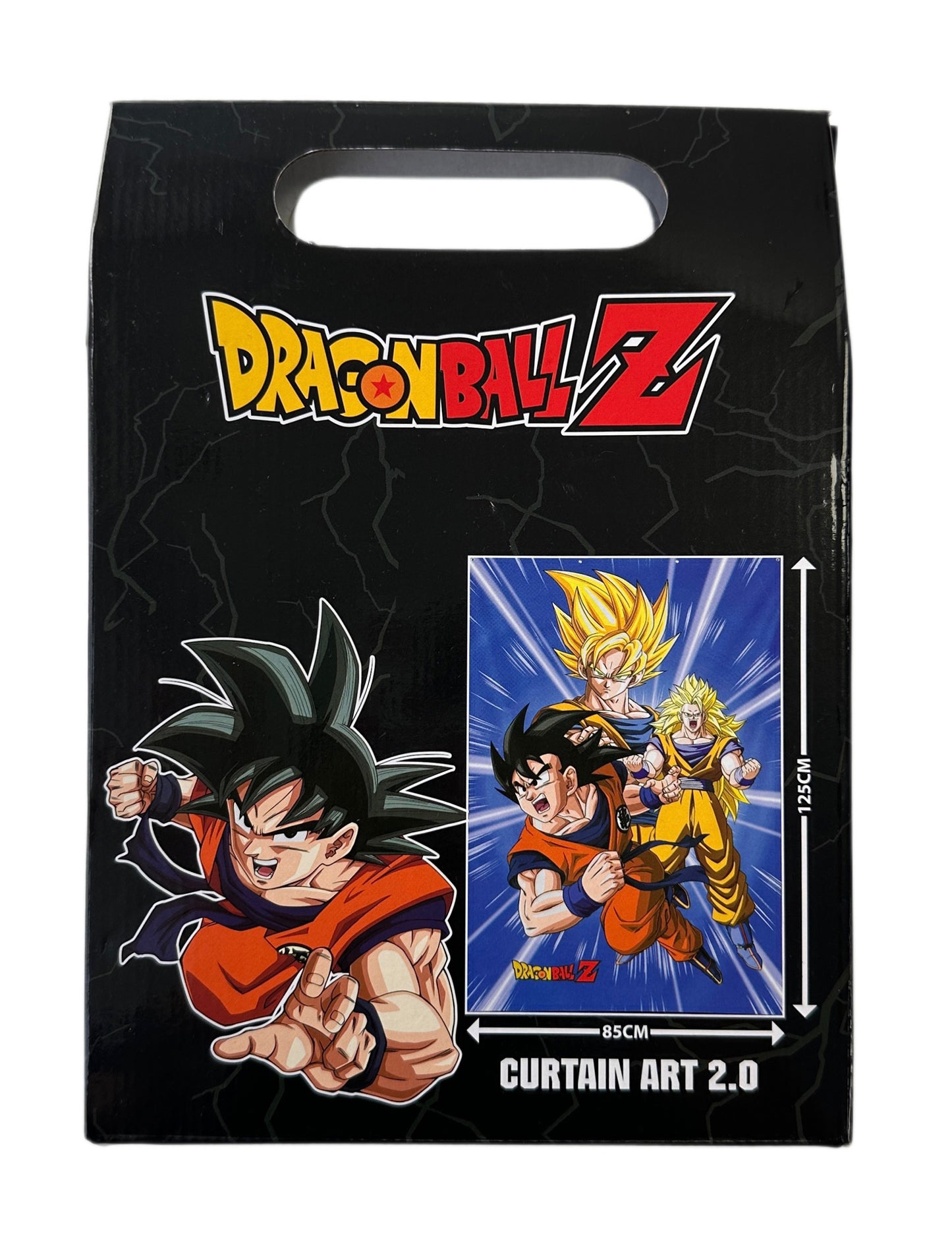 Decorațiune de perete Son Goku Dragon Ball Z™ 125×85 cm cu inele metalice