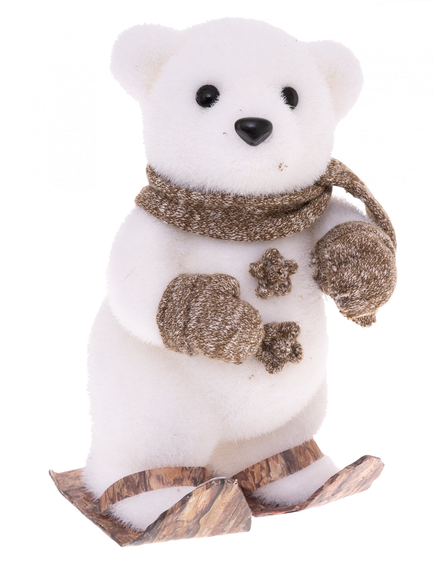 23 cm decorare ursului polar de schi