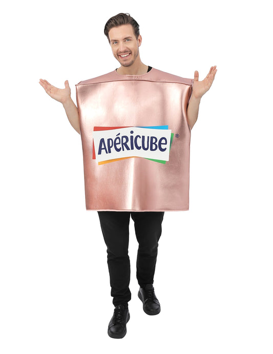 Costum Apéricube™ roz pentru adulți