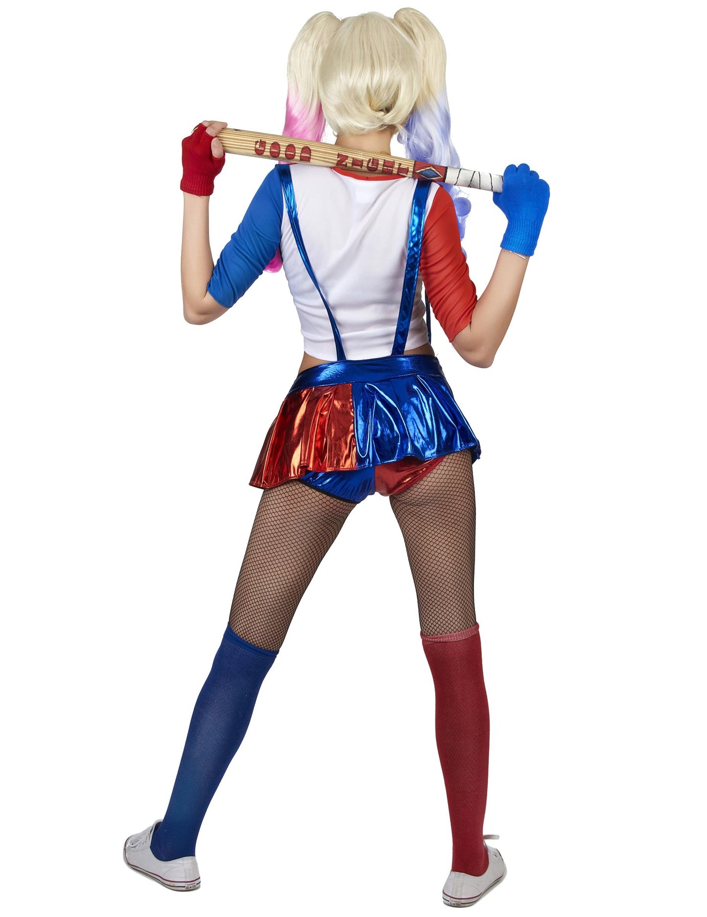 Femeie diabolică Arlequine deghizată