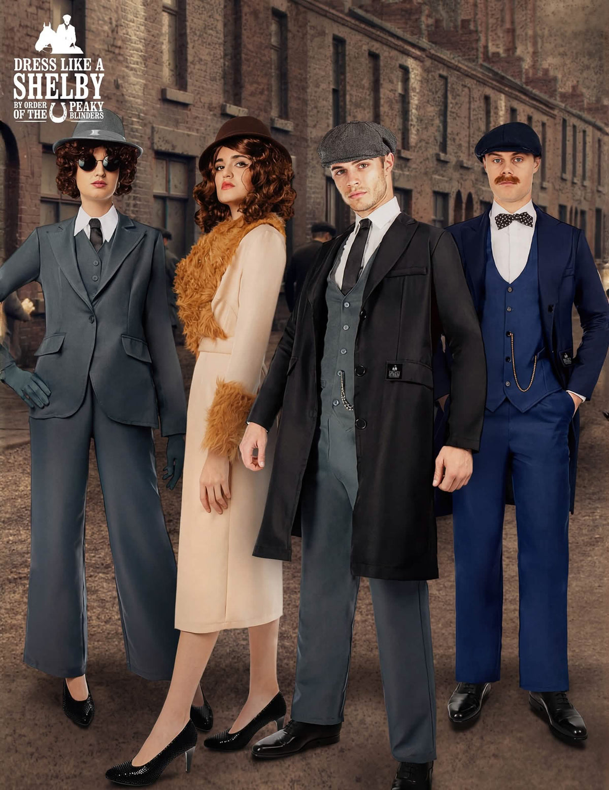 Prezentare de grup a costumului Arthur Shelby - Peaky Blinders™