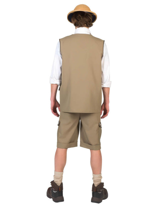 Costum de aventurier safari pentru bărbat