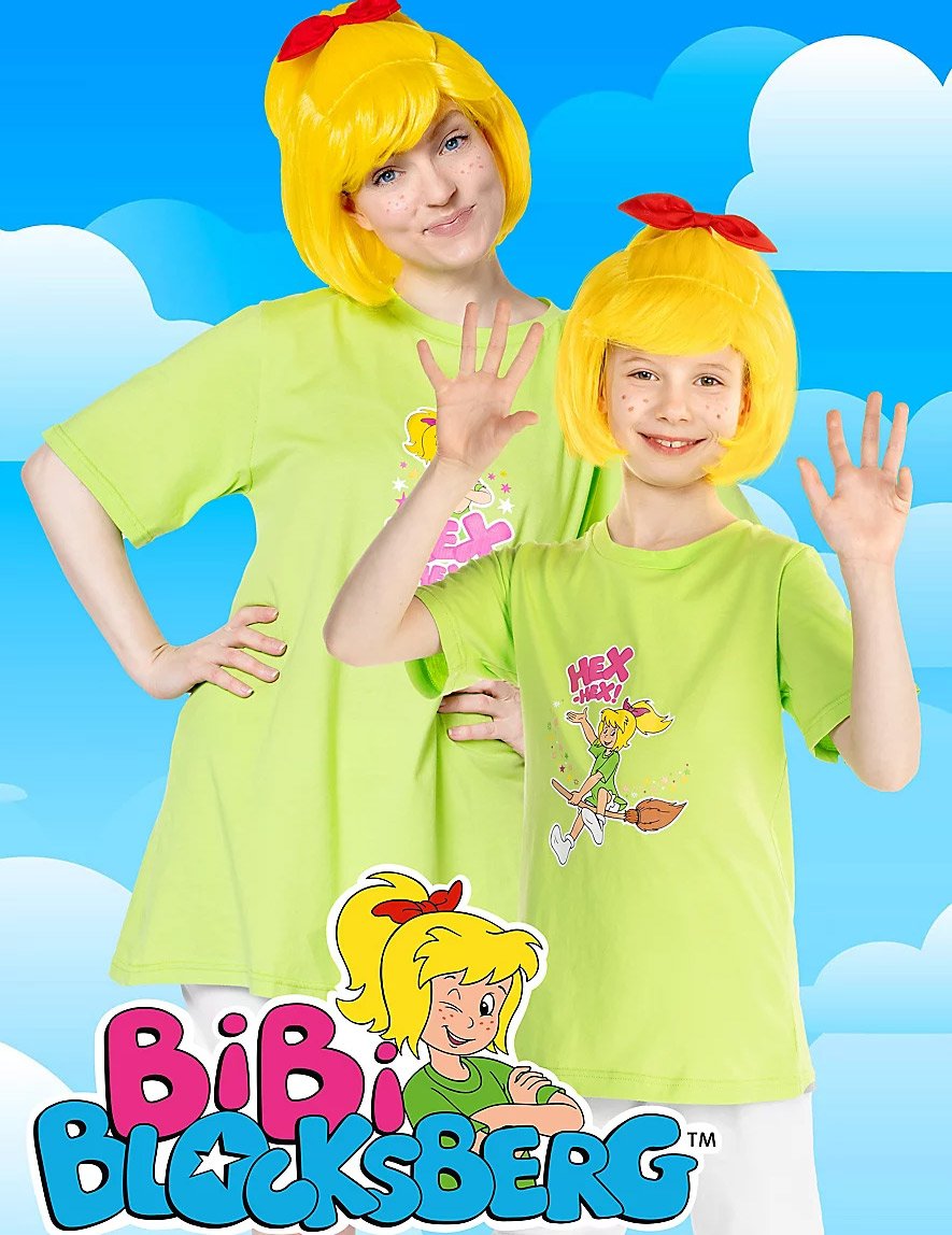 Femeia Bibi Blocksberg deghizată