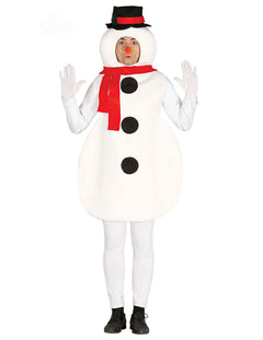 Costume de om de zăpadă pentru adulți