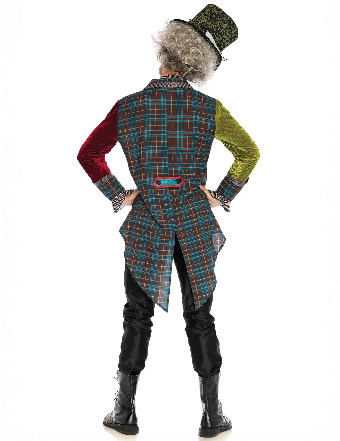 Costum de pălărier nebun de lux pentru bărbat