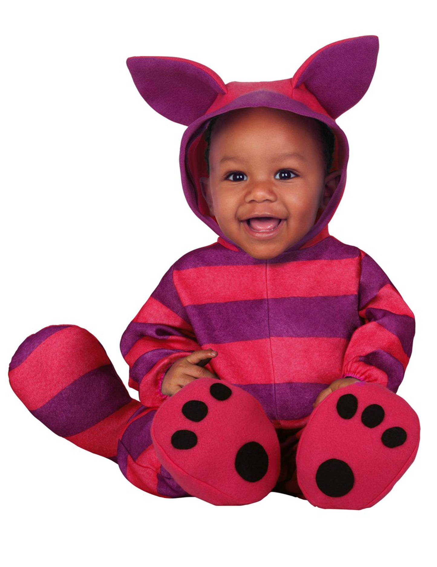 Chat cu dungi pentru bebeluși deghizare