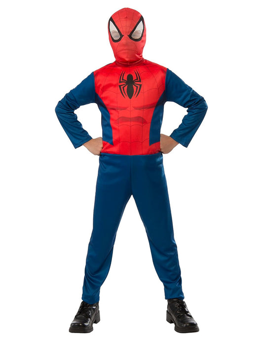 Vue de face du déguisement classique Spiderman™