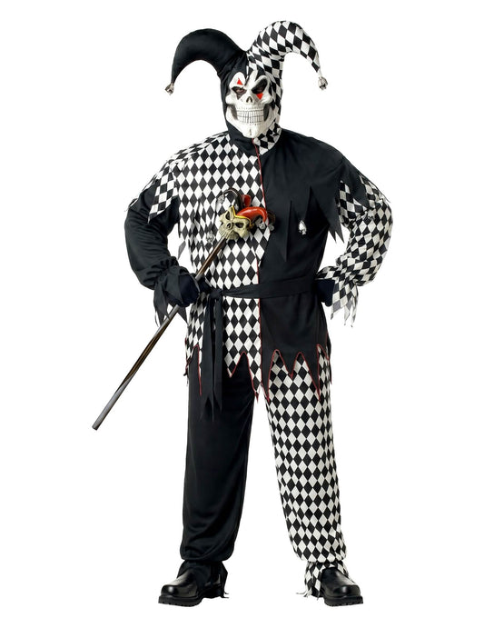 Halloween Black Man Clown deghizare
