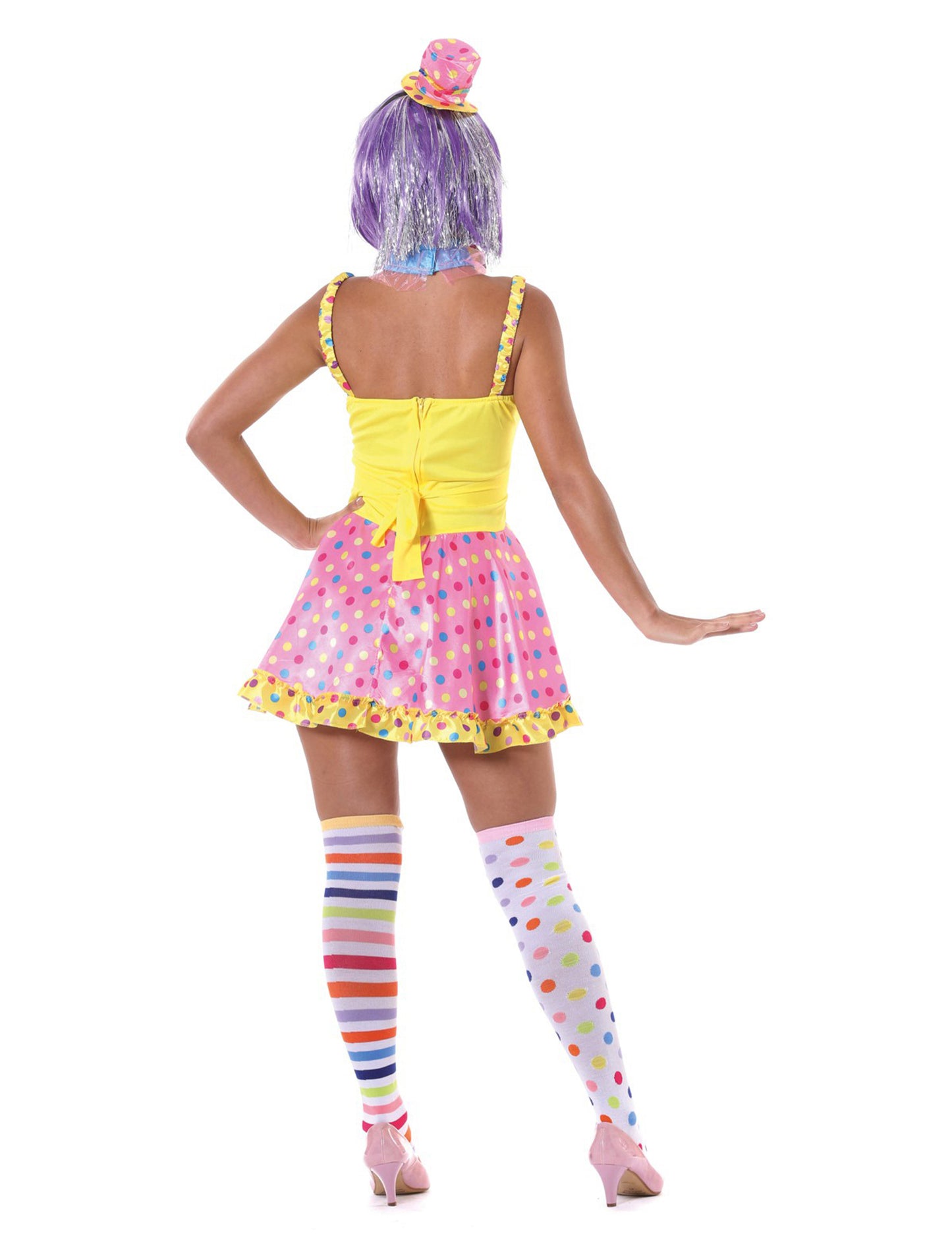 Costum de clovn pastel