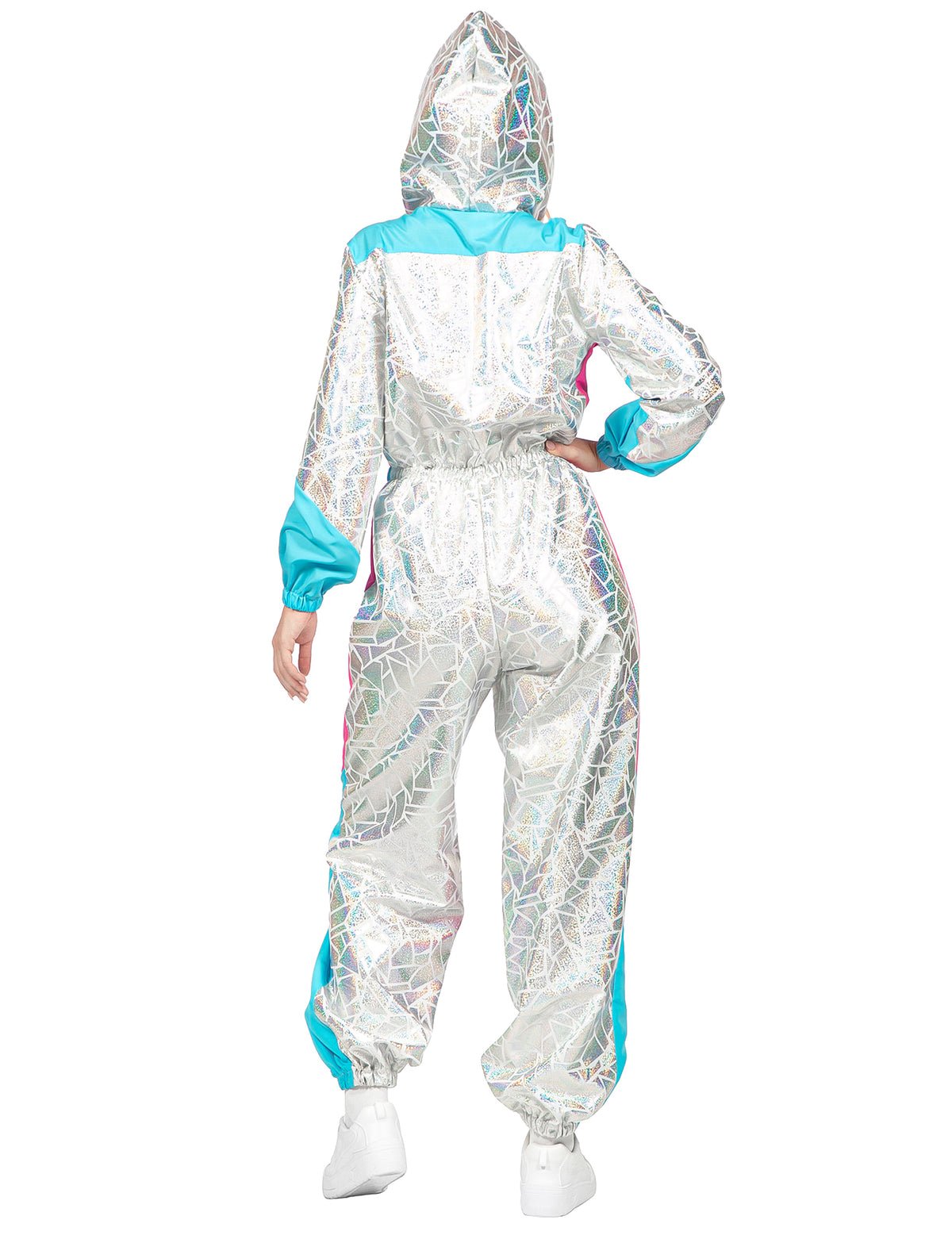 Costum combinezon de schi holografic lux pentru femei
