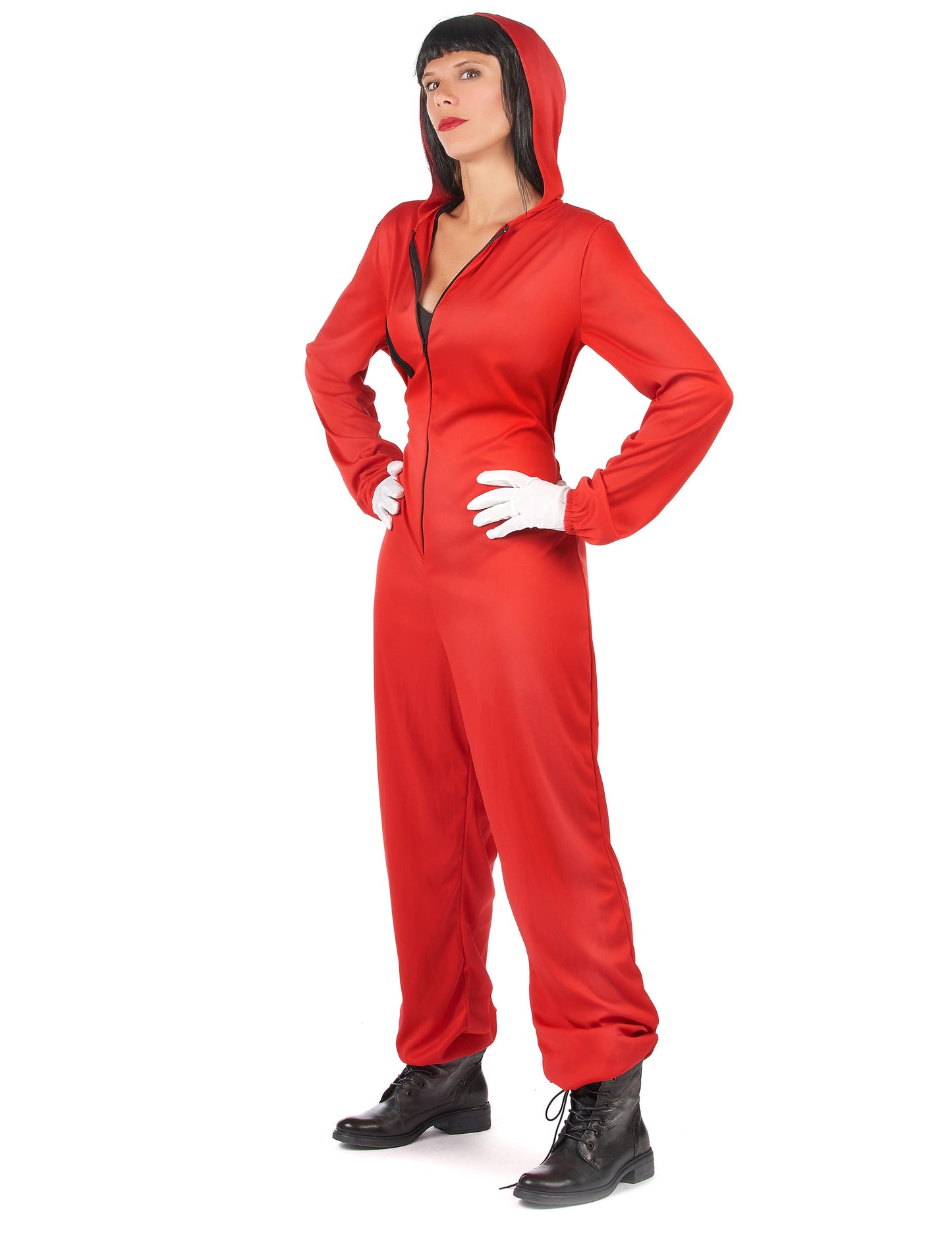 Costum combinat de hoți roșii pentru adulți