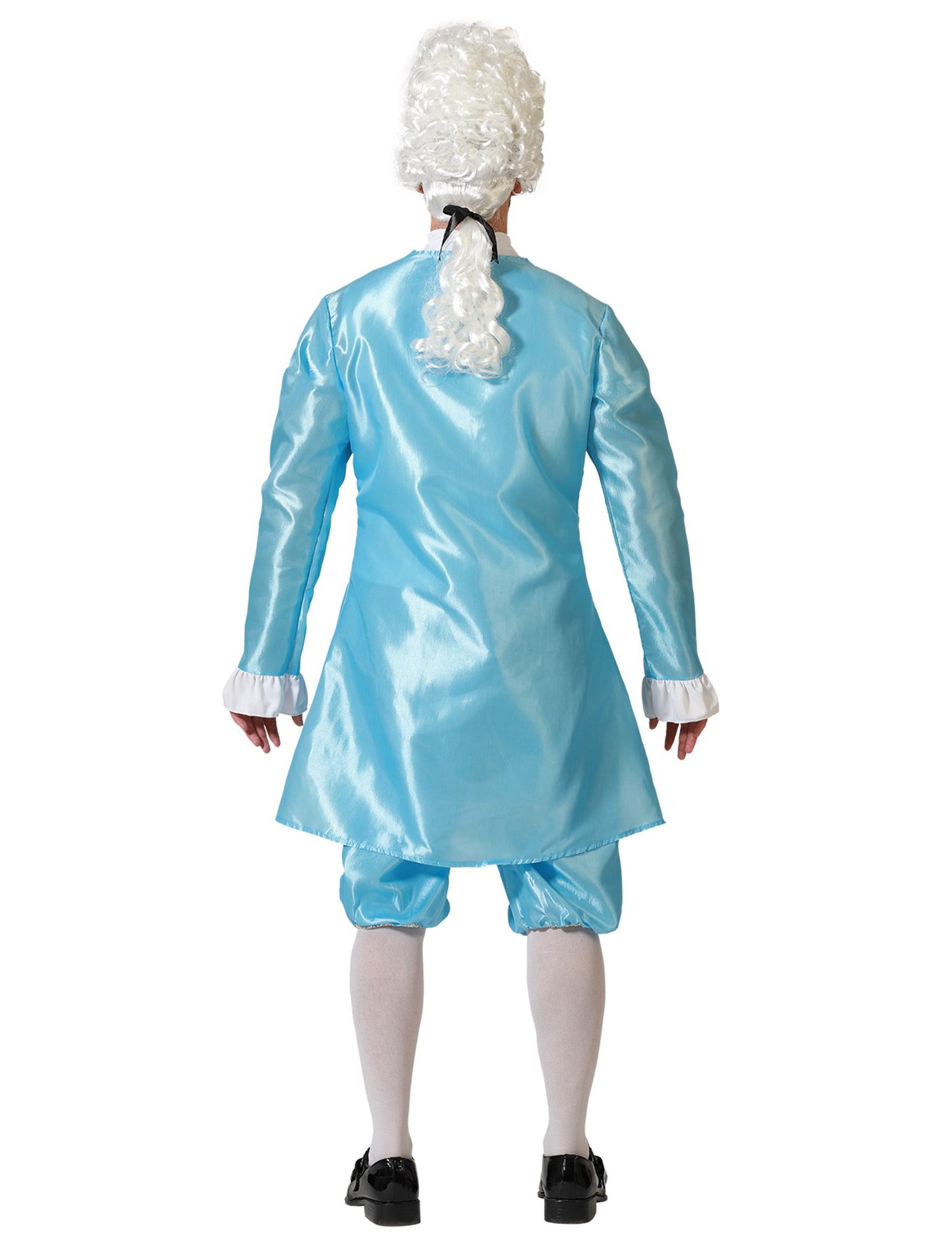 Costum curtean albastru pentru bărbați