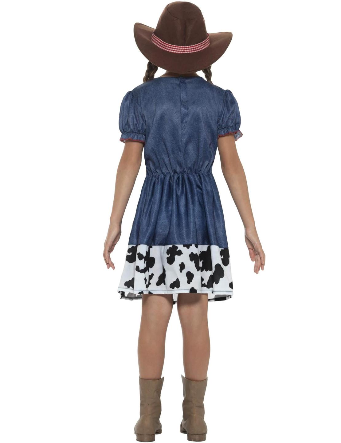 Vedere din spate a costumului de cowgirl texană