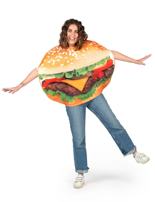 Costum pentru burger pentru adulți