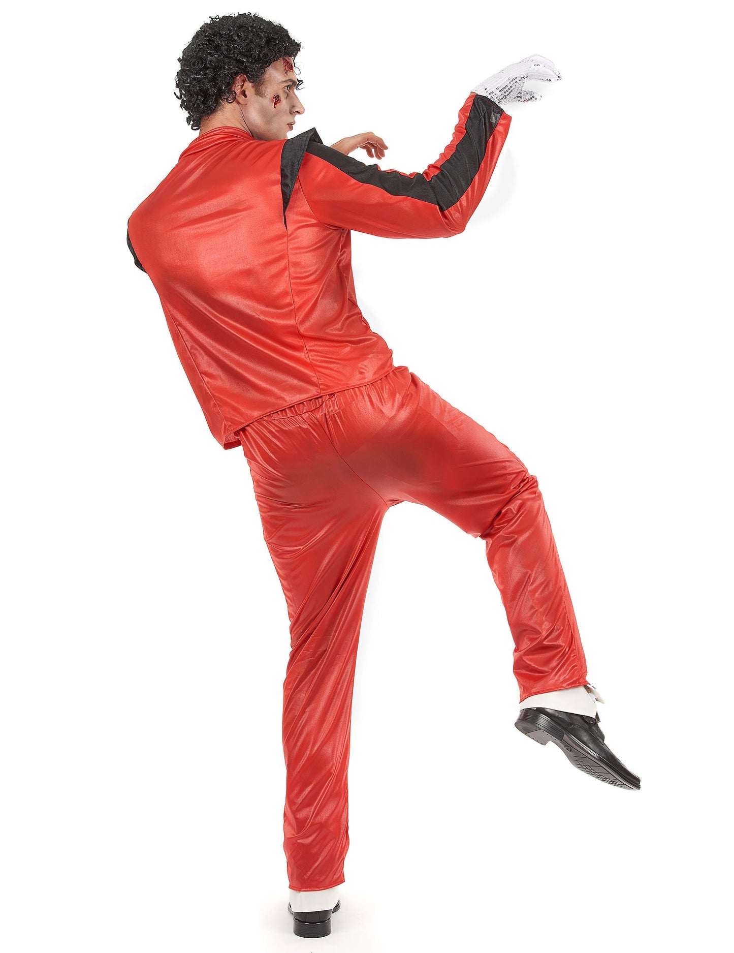 Vedere din spate a costumului de star pop pentru bărbați