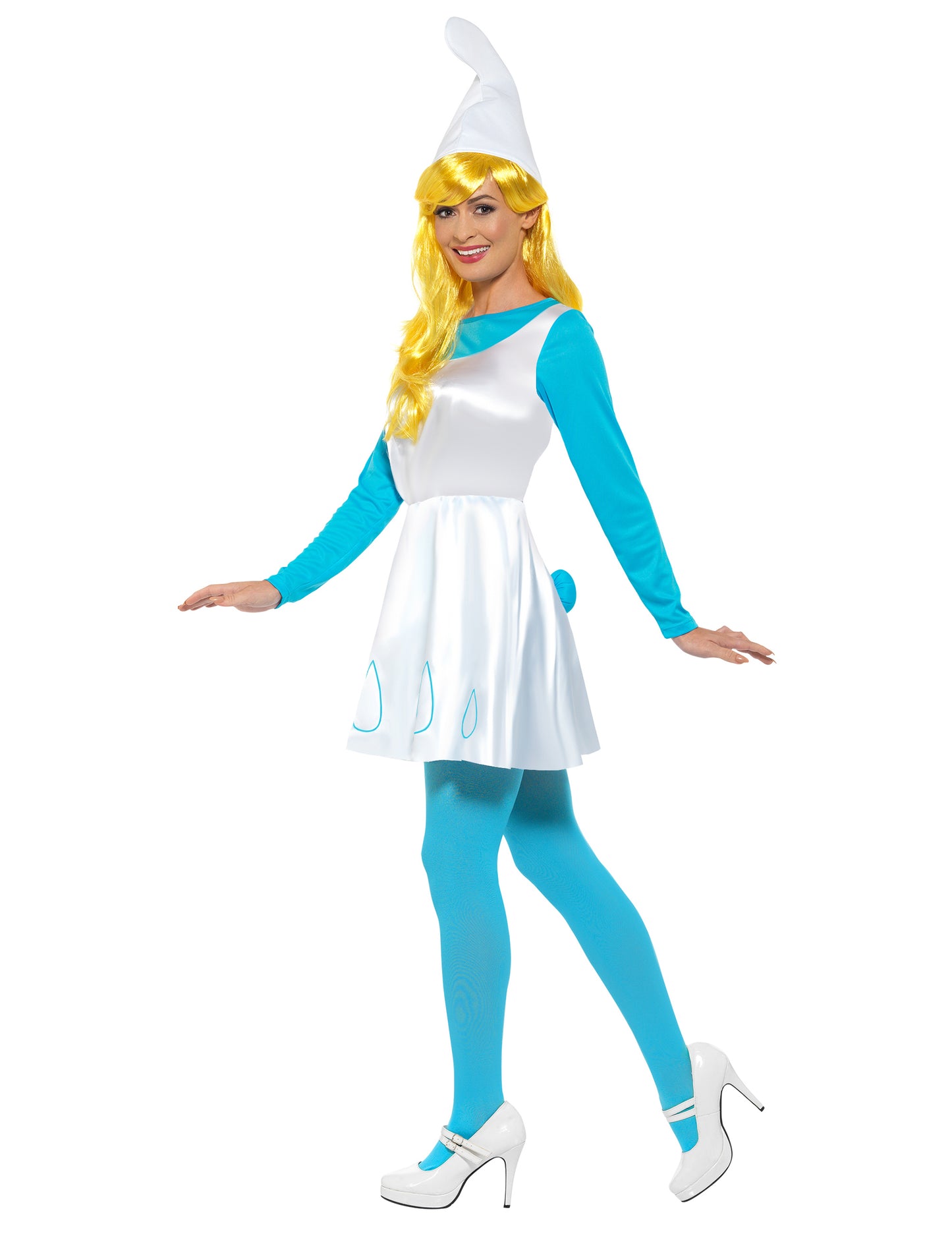 Costum ștrumfetă pentru femei