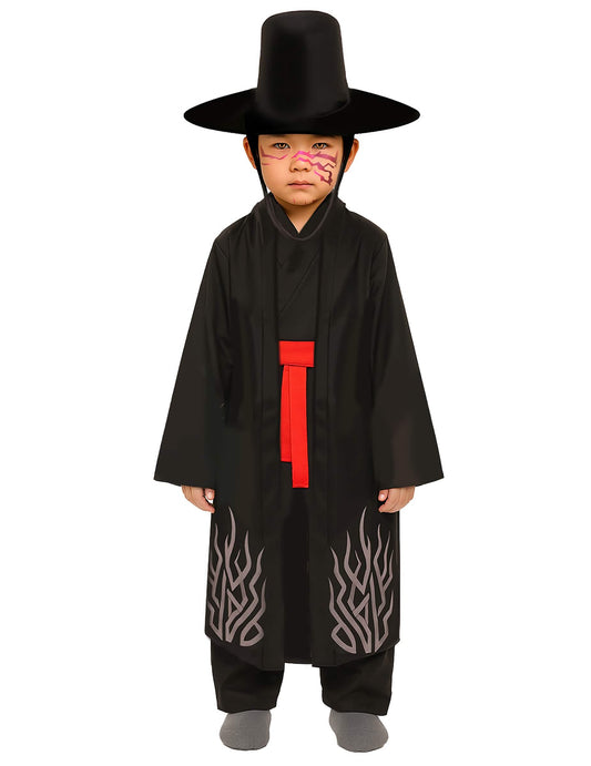 Costum de cuplu Rumi™ și demon Kpop Demon Hunters™ pentru copii