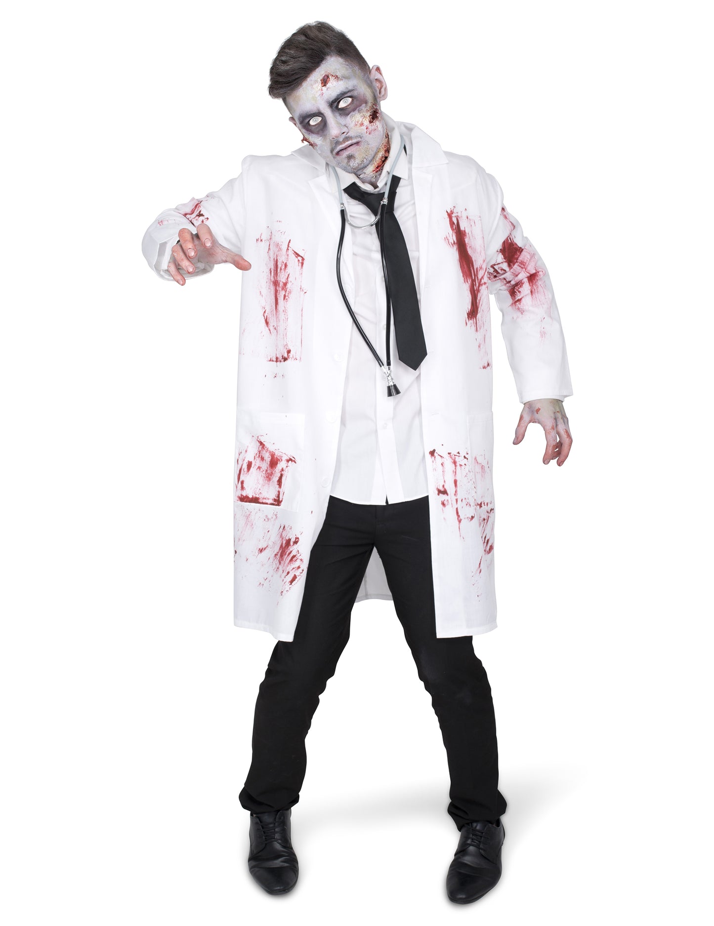 Costum de medic pentru bărbați zombifiați
