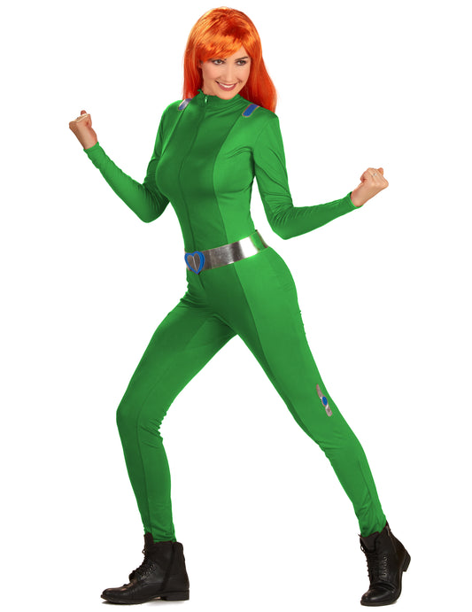 Vue de profil du déguisement Totally Spies Sam