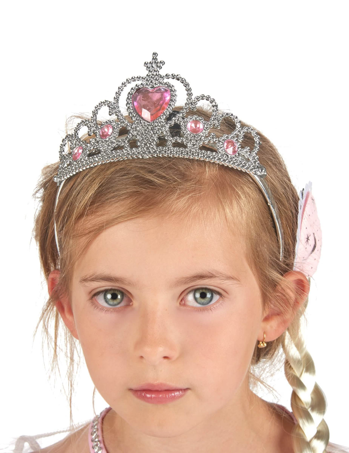 Prim-plan asupra diademei costumului și accesorii de prințesă