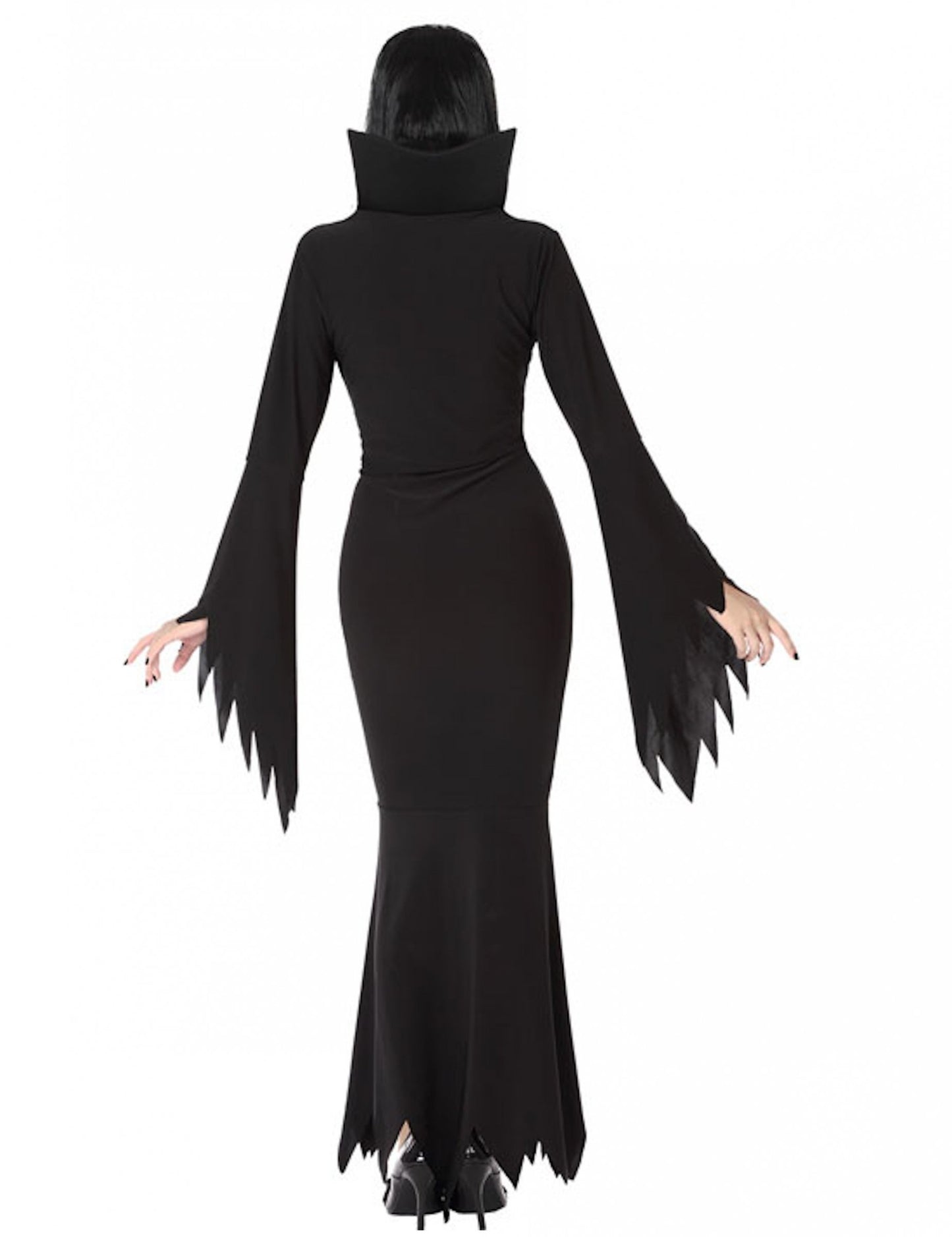 Femeie deghizată în familie morbid