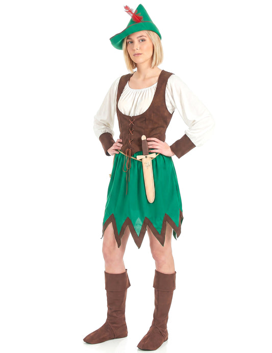 Costum pentru femeie din lemn