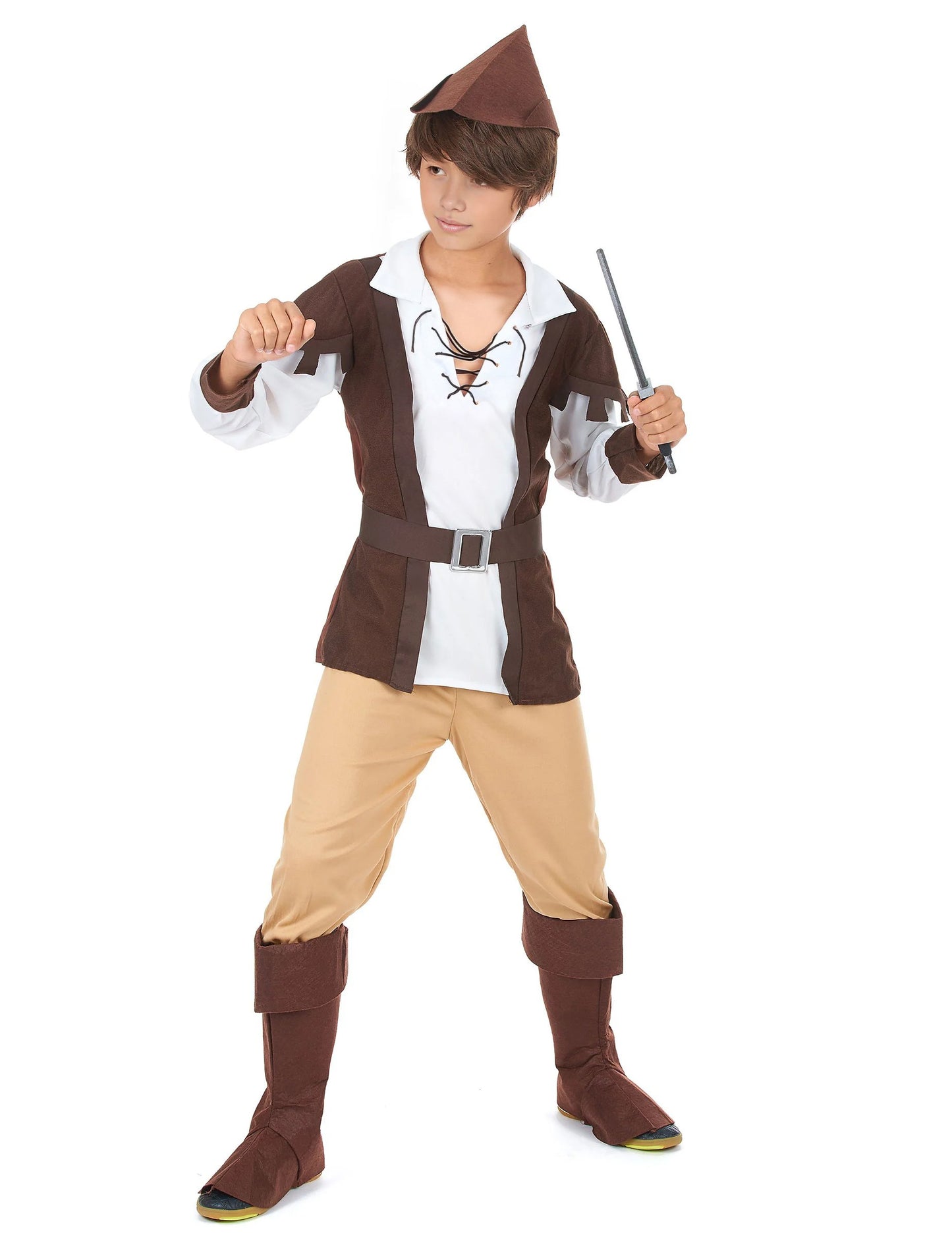 Gunoiul și băiatul bej deghizarea băiatului