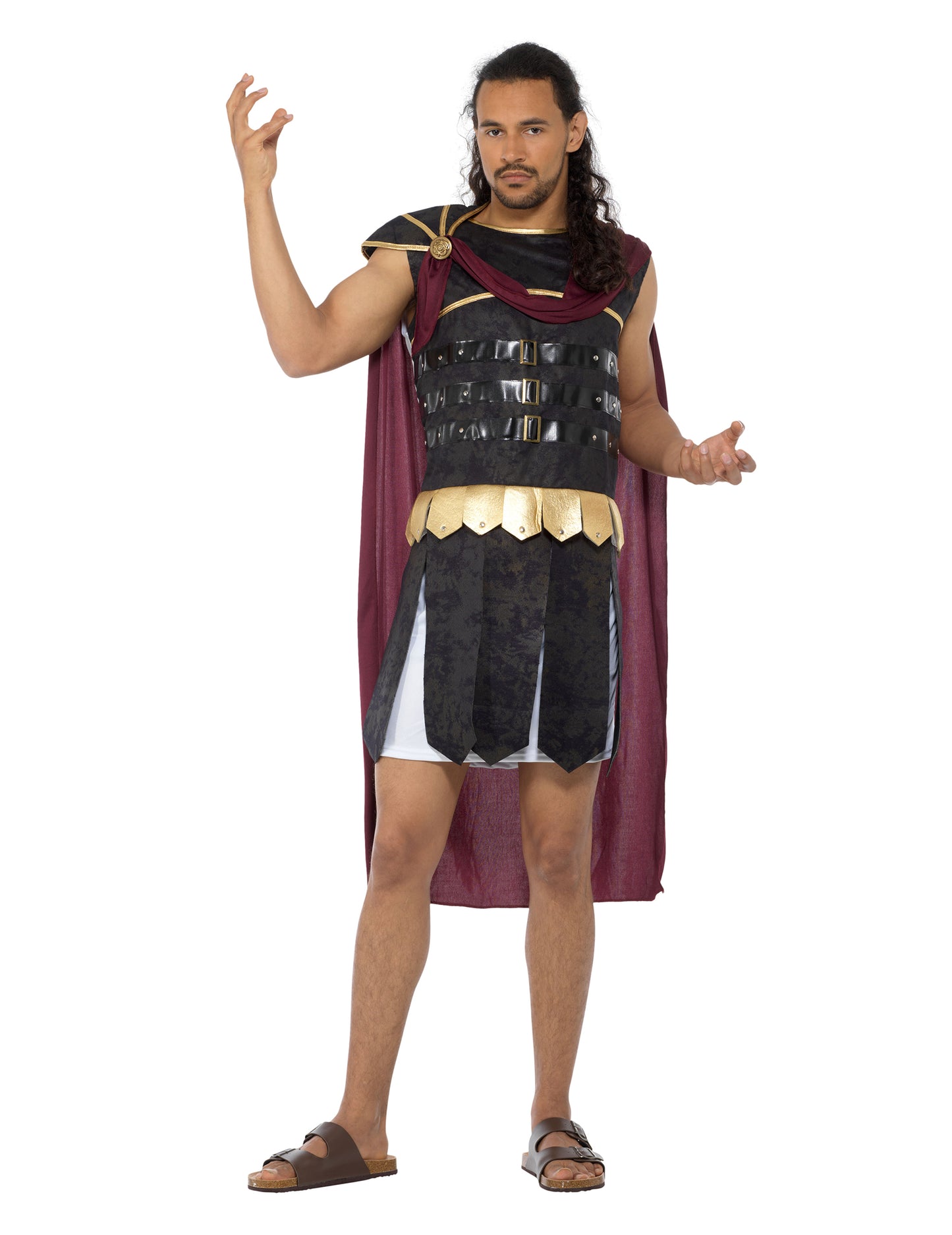 Costum negru și auriu roman și auriu