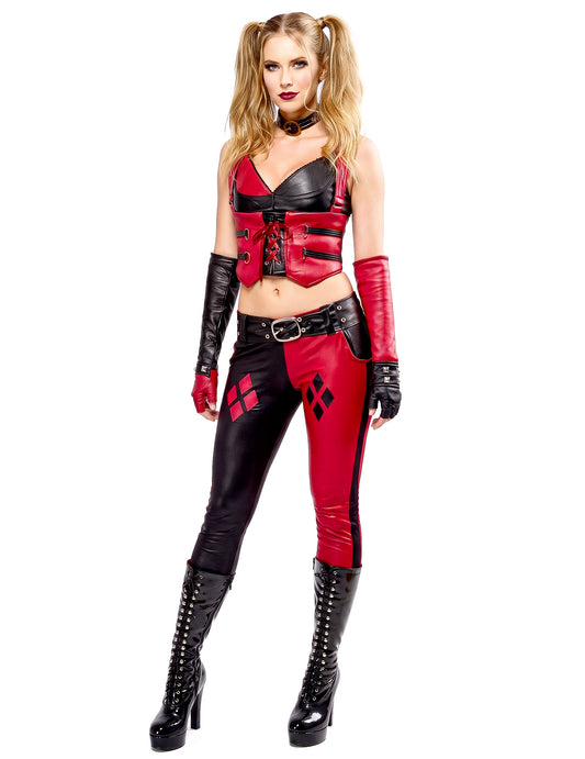 Costum Harley Quinn Batman Arkham City™ pentru femeie